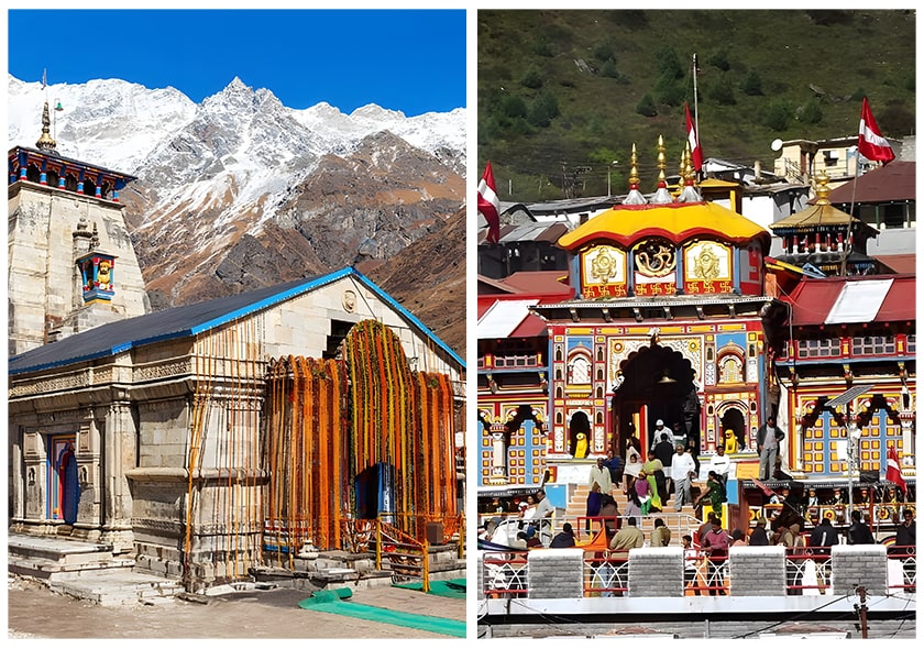 7 Nights 8 Days Do Dham Tour Kedarnath and Badrinath From Delhi