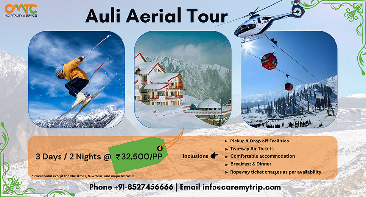 Auli aerial tour